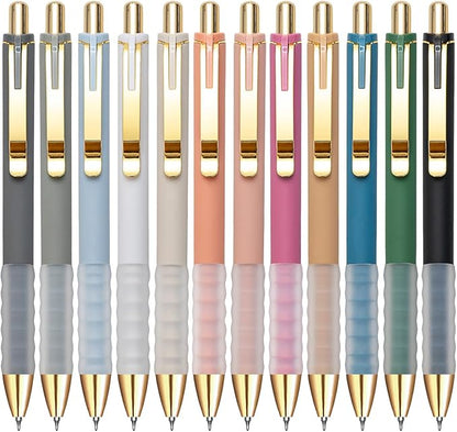 Linbsunne Gel Pens Black Ink Pen 0.5mm fine Point Pens Smooth Writing by Linbsunne