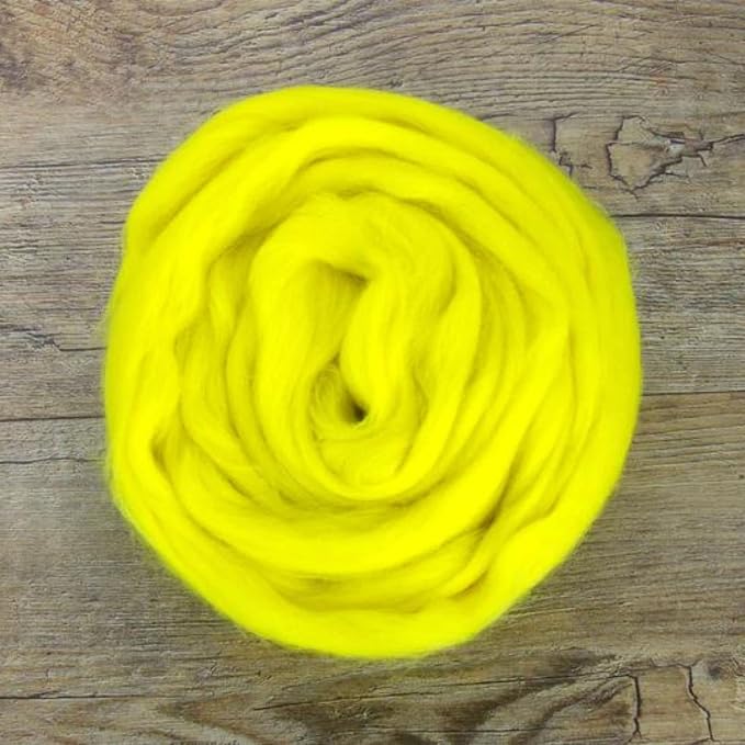 Revolution Fibers Merino Wool Roving | Premium Combed Wool Top | 22 Micron - Image 3
