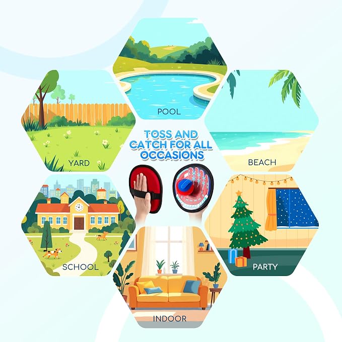 Playzap Toss and Catch Ball Set - Image 9