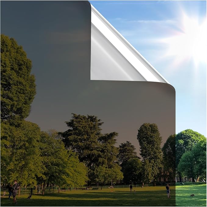 rabbitgoo Window Privacy Film One Way Window Tint by rabbitgoo