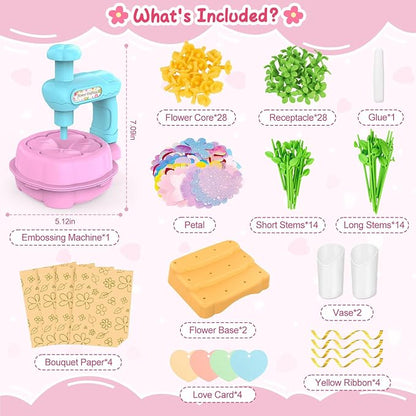 Wwzzey Fabric Flower Bouquets Toys - Image 3