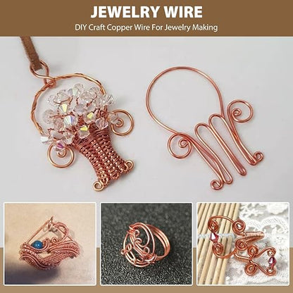 22 Gauge/ 0.6 mm 590 Feet 1 Pound 99.9% Dead Soft Copper Wire - Image 6