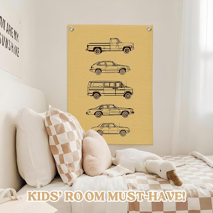 Boy Room Decor, Cars Room Decor - Image 5