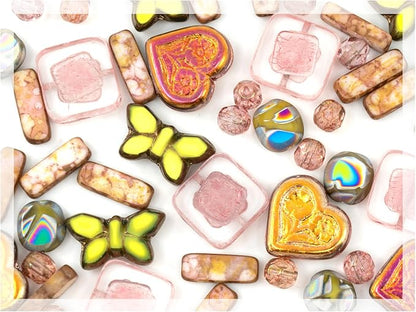 2.1oz of Focal Glass Bead Mix by CzechBeadsManufacturer
