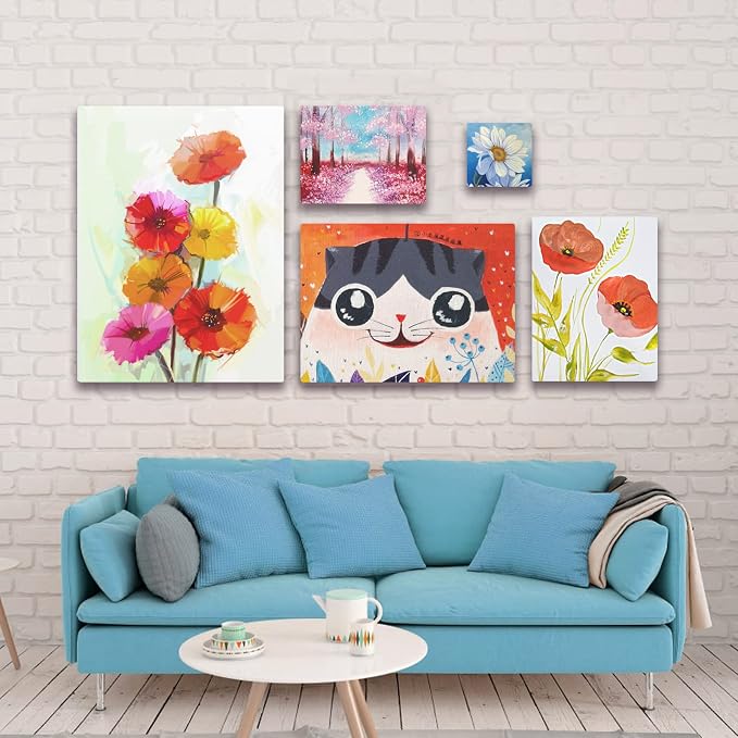 GOTIDEAL18Pcs Stretched Canvases - Image 7
