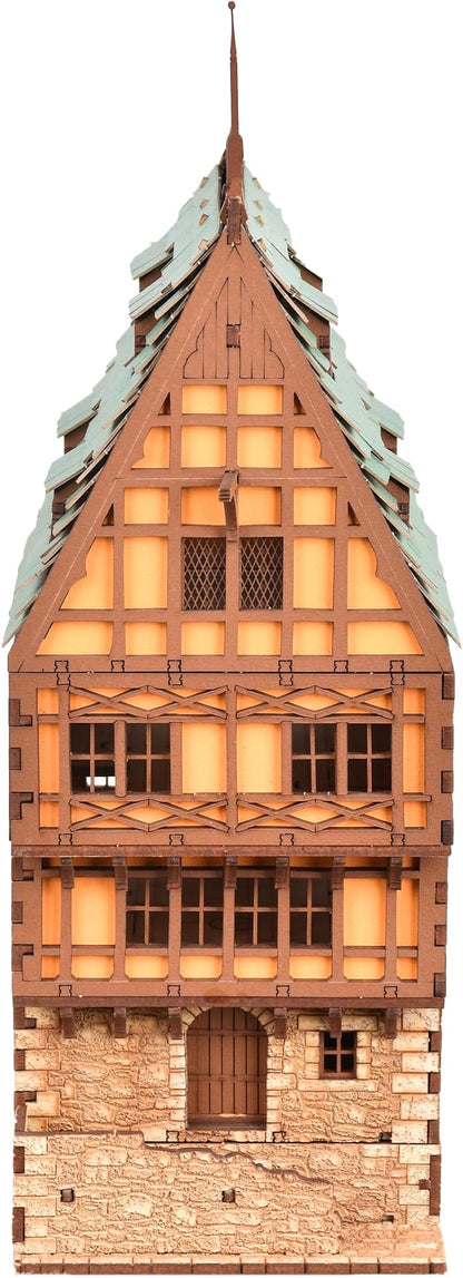 Amber Rowhouse DIY Wooden Building Kit - Image 5