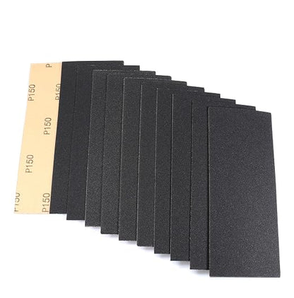 30Pcs 9 x 3.6 Inchs 150 Grit Wet and Dry Handmade Universal Sanding Sheets by BuyTueascallkproductsnow