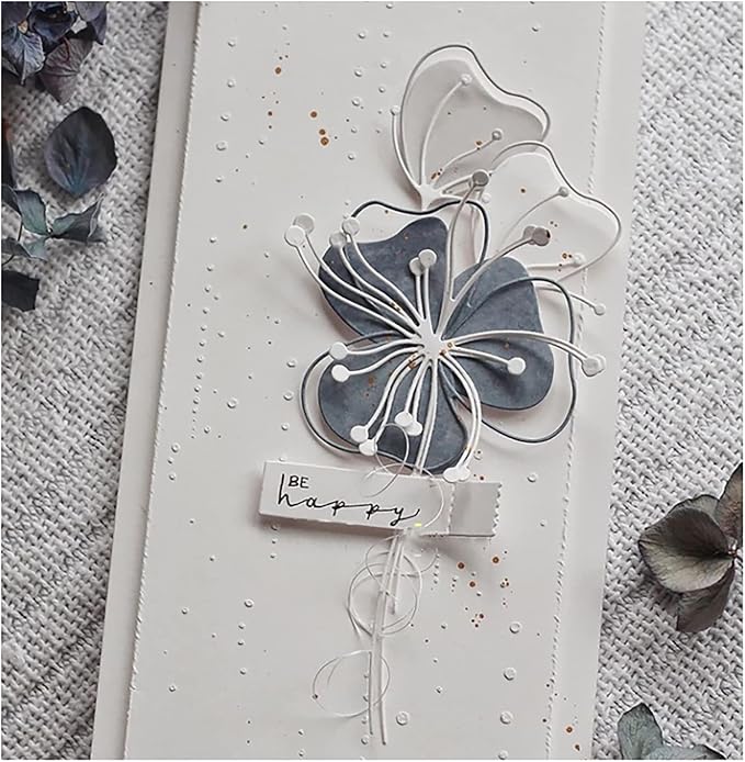 Lapoo Metal Cutting Die for Scrapbooking, 3D Backgrounds Frame New Cutting Dies by LAPOO