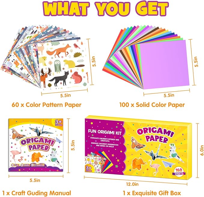 Pigipigi Kids Craft Origami Paper Kit - Image 7