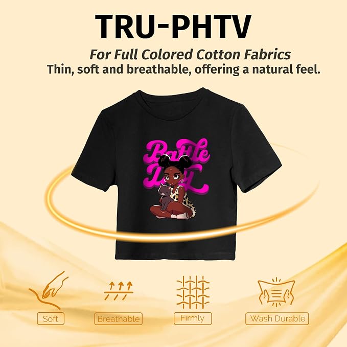 TransOurDream Tru-PHTV Printable Heat Transfer Vinyl - Image 5