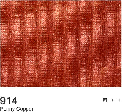 AUREUO Penny Copper Acrylic Paint, 4 Fl Oz / 120ml Single Tube, Rich Pigment - Image 2