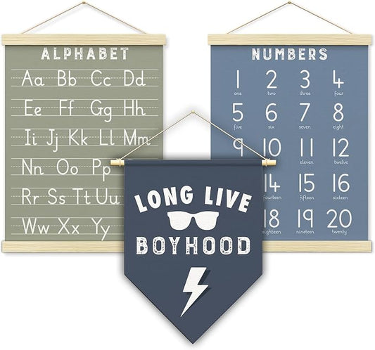 BONETAT Numbers alphabet poster by BONETAT