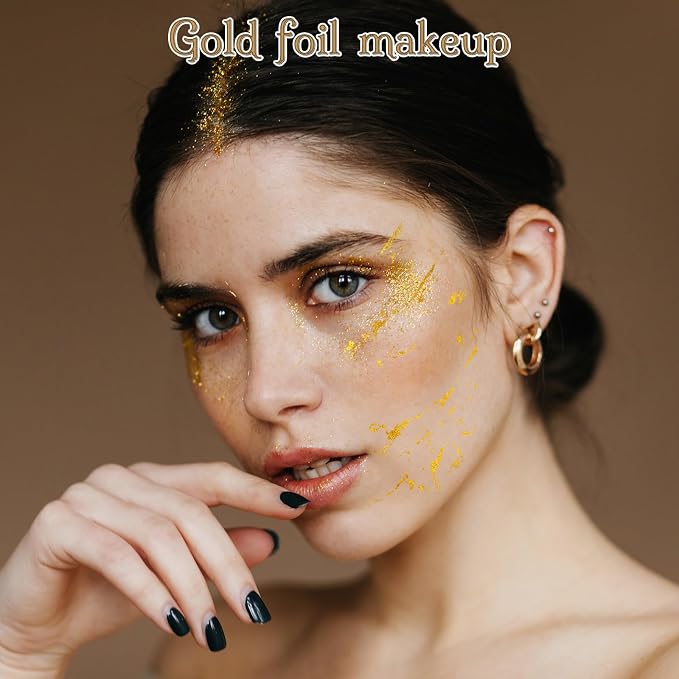 Ymapinc 120pcs Gold Leaf Sheets - Image 7