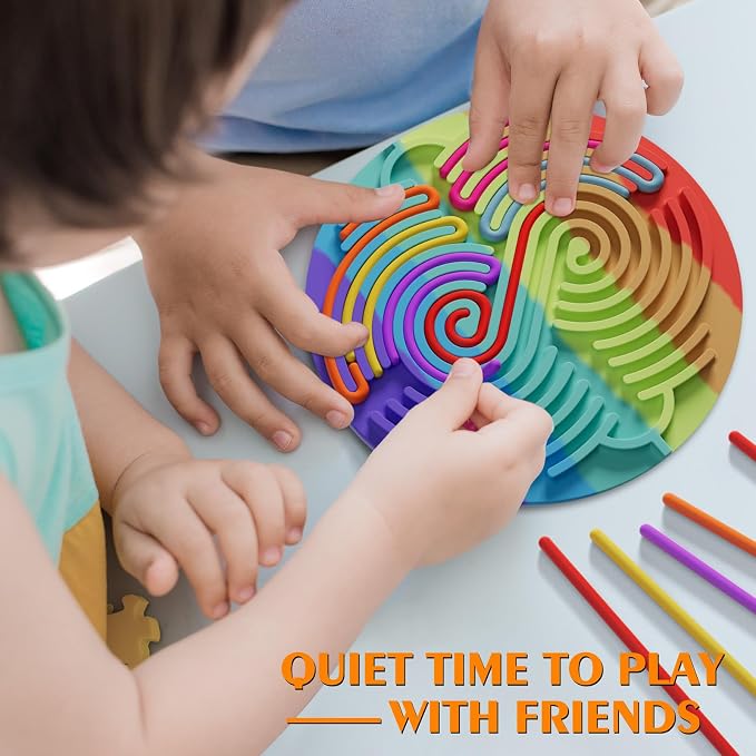 Sensory Activity Board for Kids Toddler Boys, Sensory Fidget Toys for Stress - Image 5