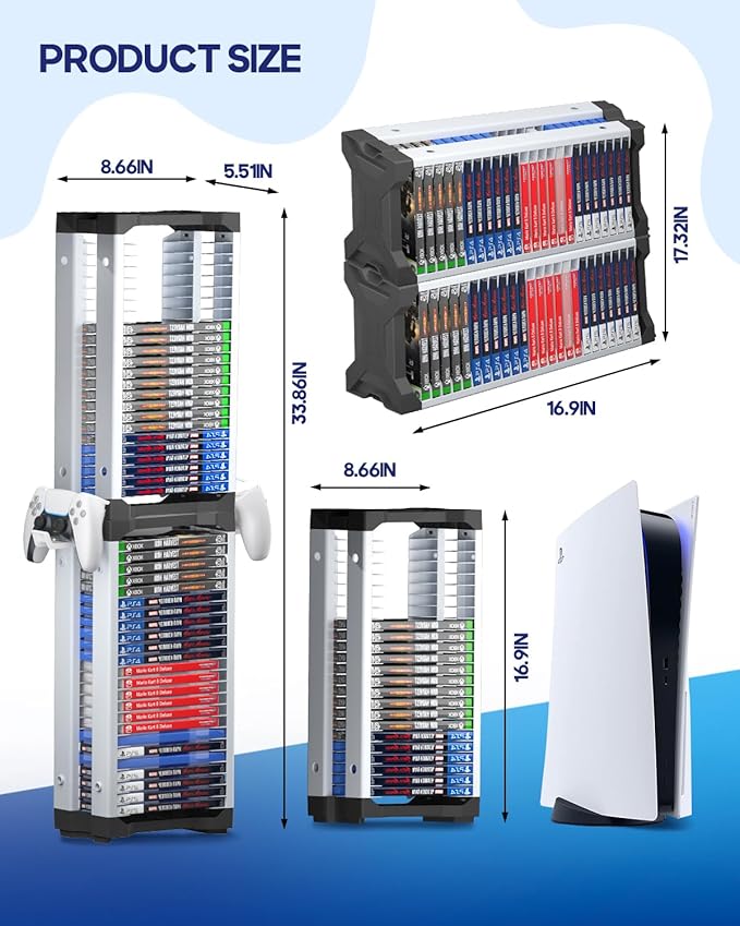 Nargos Video Game Storage Tower - Image 3