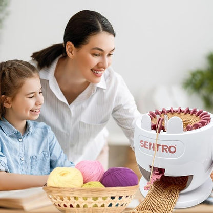 SENTRO Knitting Machine, 22 Needle Knitting Machines, Smart Knit Loom Machine - Image 2