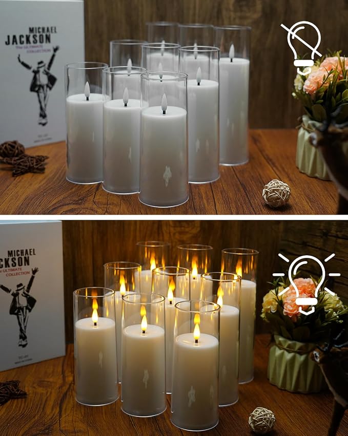 Flickering Flameless Candles Battery Operated - Image 3