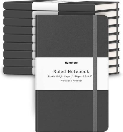 Huhuhero Notebooks Journal, College Ruled Notebook, Premium Thick Paper Lined by Huhuhero
