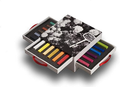 Conté à Paris 18 Count Assorted Carrés Crayons, Drawer Box - Image 2