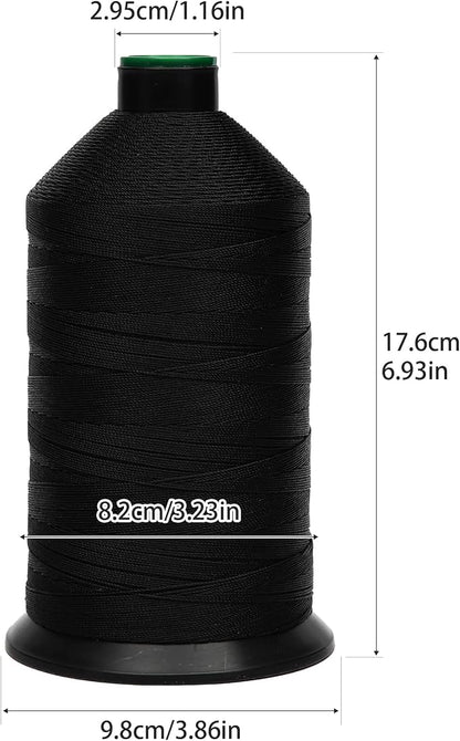 Extra Strong Bonded Nylon Thread #207 Tex210 – 16 OZ, Versatile Stitching - Image 2