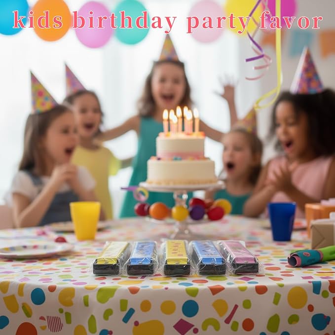 24 Pcs Kids Harmonicas Bulk - Image 2