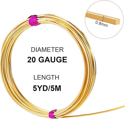 BENECREAT 20 Gauge 16 Feet Square Copper Wire - Image 2