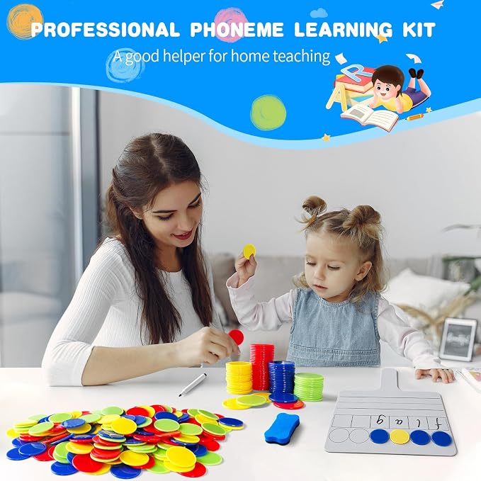 24 Pack Phonemic Awareness Dry Erase Board 8" x 10" Double Sided Handheld - Image 5