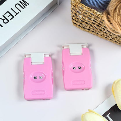 2 Pieces Knitting Counter, Needle Marking Tool, Plastic Knit Counter, Knitting - Image 4