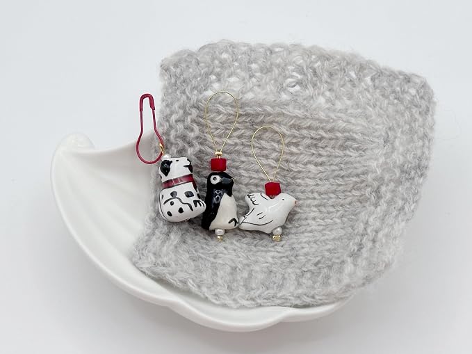 Wander wolly Handmade Animal Stitch Markers - Image 2
