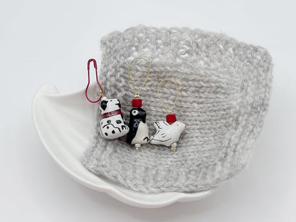 Wander wolly Handmade Animal Stitch Markers - Image 2