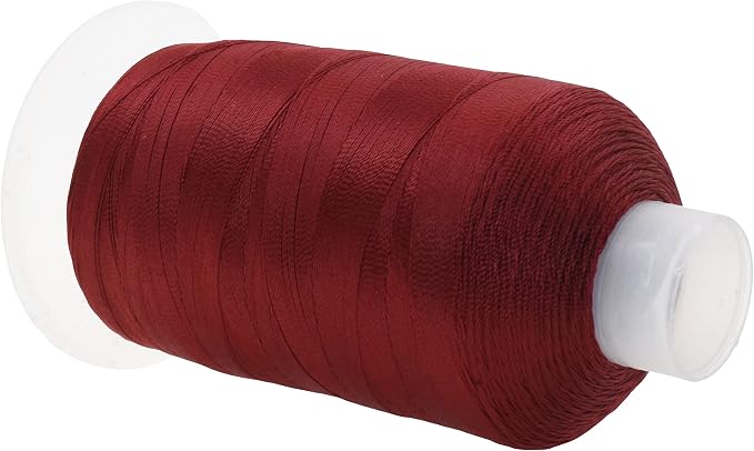 Mandala Crafts Maroon Heavy Duty Thread -1500 Yds Tex 90 Thread - Image 2