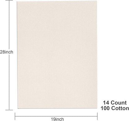 Aida Cloth 14 Count Cross Stitch Fabric - Image 2