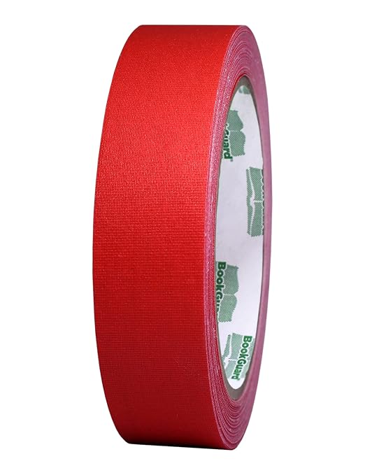 BookGuard 1 Inch Premium Bookbinding Repair Cloth Tape, 15 Yard Roll by ChromaLabel