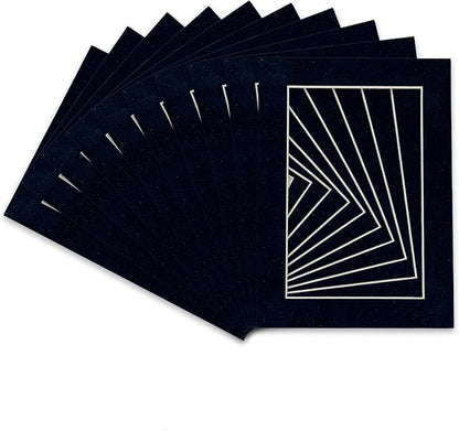 Pack of 25 Acid Free 11x14 Mats Bevel Cut by Poster+Palooza