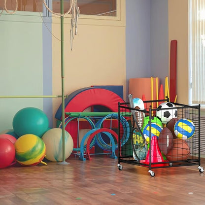 Ball Storage - 22.83" Basketball Cart - Image 7