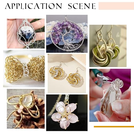 BENECREAT 9 10 12 15 17 18 20 Gauge Gold Aluminum Wire Anodized Jewelry Craft - Image 7