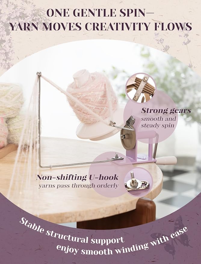 Adhafera Yarn Winder, Ball Winder - Image 4
