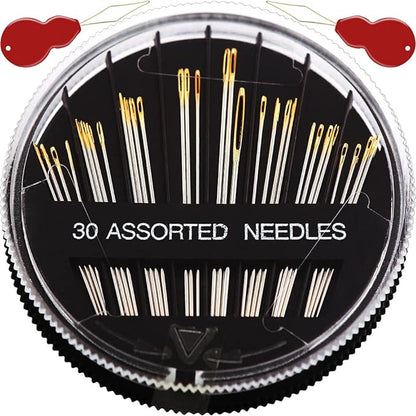 Premium 30/60 Pack Sewing Needles by JollMono