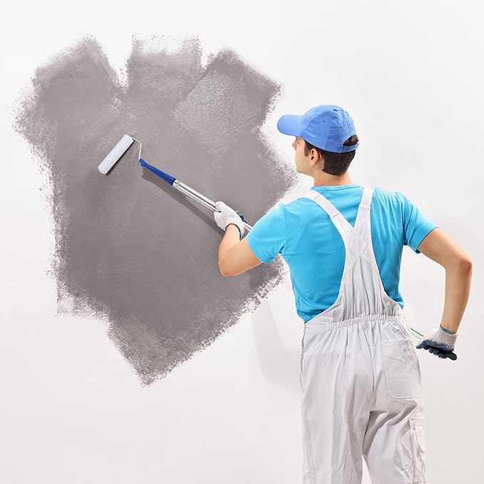 Paint Roller Extension Poles, 5 Piece Painting Extension Pole Extends to 48.5" - Image 4