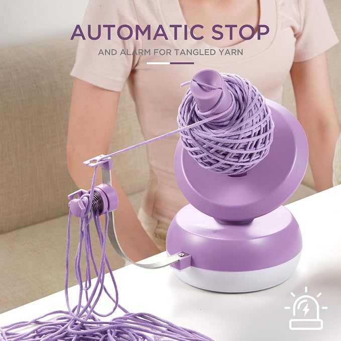 Electric Yarn Winder for Crocheting - Image 4