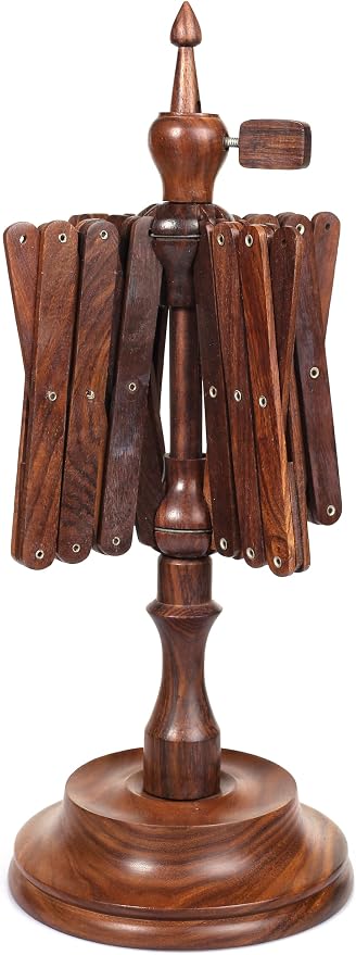 Large Handcrafted Wooden Yarn Winder & Swift – Signature Ball Winder - Image 2