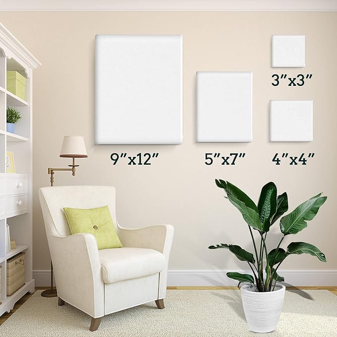ESRICH 4 Pack Stretched Canvas for Painting - Image 6