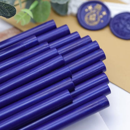 SWANGSA 20 Pieces Glue Gun Sealing Wax Sticks Starry Blue - Image 5