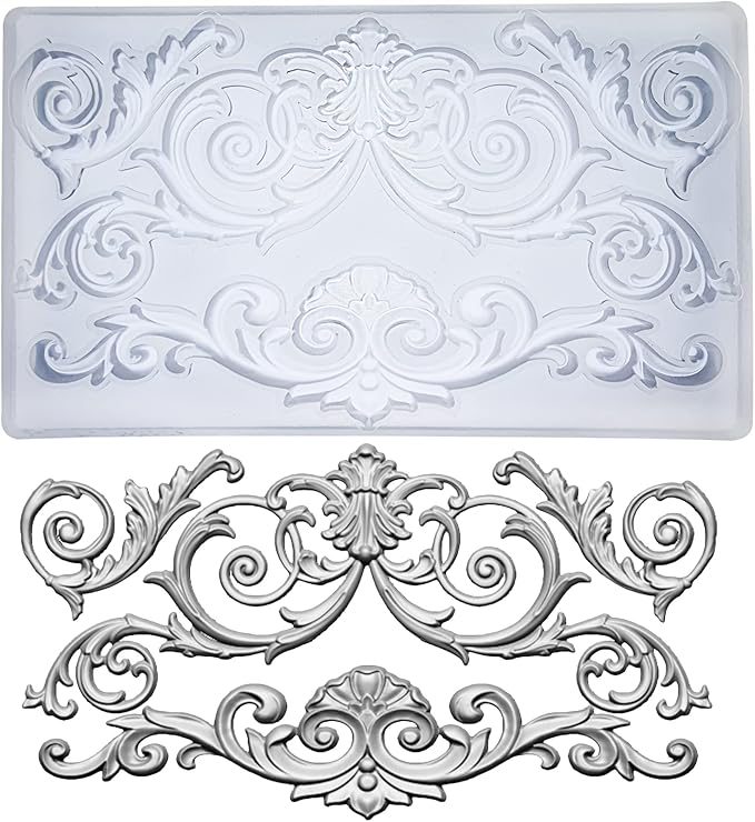 Garland Mold for Polyclay Air Dry Clay Plaster by FUNSHOWCASE