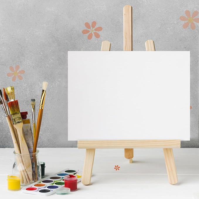 6 Pack 9 x 12 Inch Oil Primed Archival Linen Panels 11oz Painting Oils Panels - Image 3