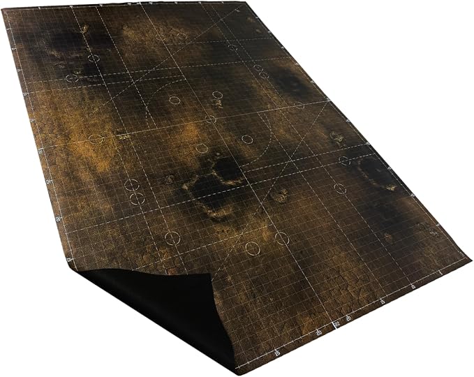 44'' x 60'' Battle Mat Gridded War-Gaming Mat by LightCreative