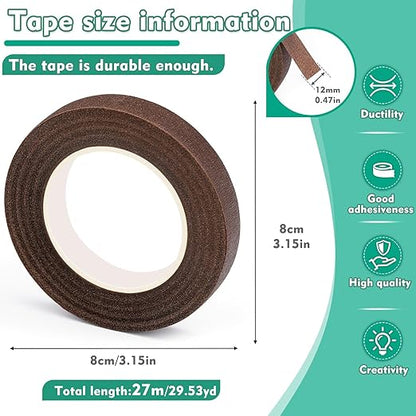 Floral Tape, 1/2inch Flower Tape, Flower Tape - Image 2