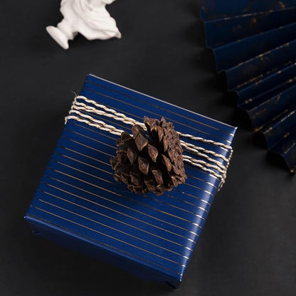 WRAPAHOLIC Navy Wrapping Paper Set - Image 4