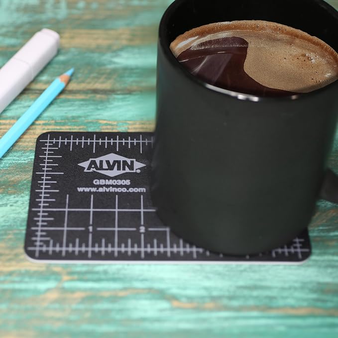 ALVIN GBM Self-Healing Cutting Mat 3.5 x 5 inch | Double-Sided Green/Black | - Image 4