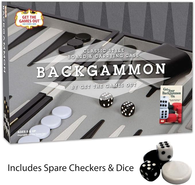 Get The Games Out Top Backgammon Set - Image 8